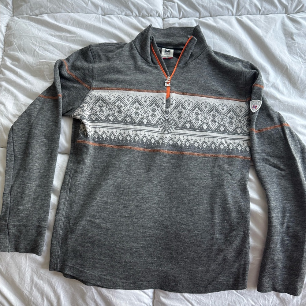 Dale of Norway Men’s Small Merino Wool 1/4 Zip
